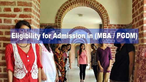 MBA Admission Eligibility